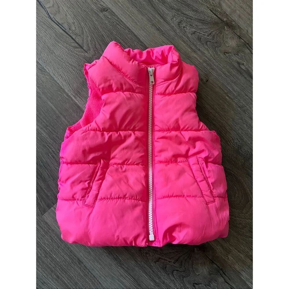 Old Navy Pink baby toddler Vestsize 12-18